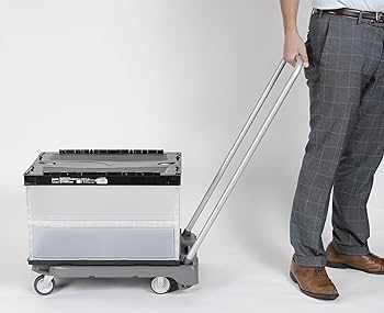 Amazon.co.jp: TRUSCO(トラスコ) 薄型折りたたみコンテナ